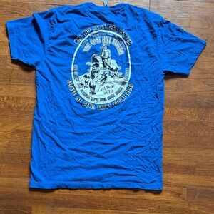 Blue Graphic Men's T-Shirt